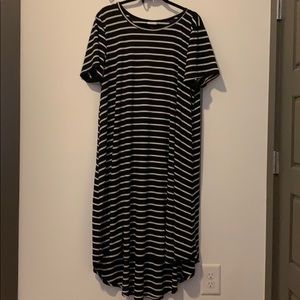LulaRoe Carly Striped Dress 3X